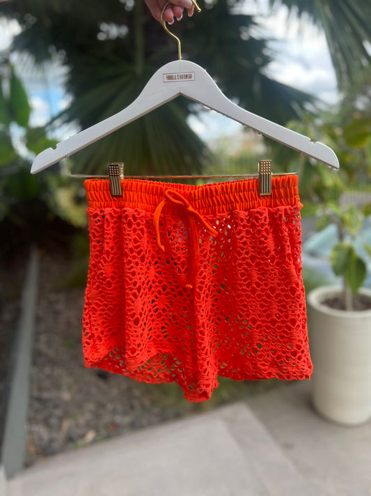 Short Fiorella Coconut Laranja